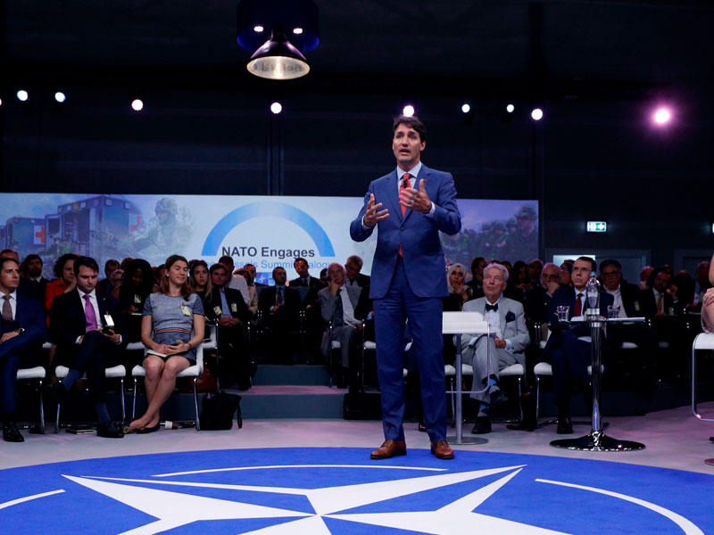  رئيس الوزراء الكندي جاستين ترودو