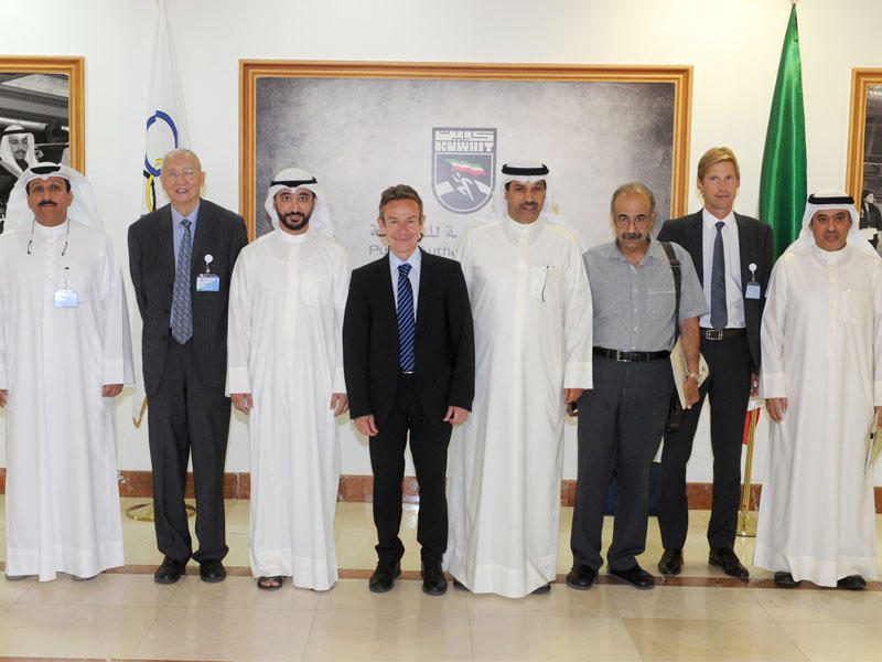 وفد اللجنة الأولمبية الدولية في مقر هيئة الرياضة