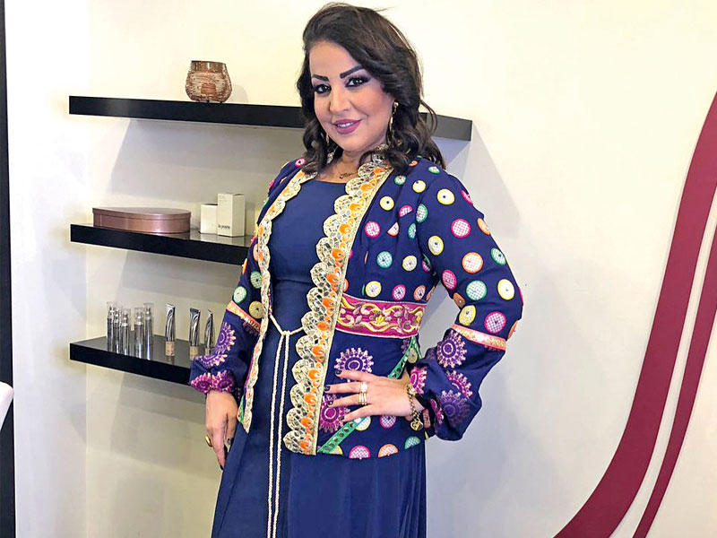 الفنانة سلمى سالم 