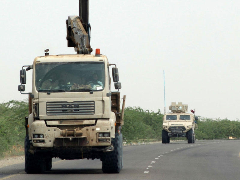 مركبات تابعة للجيش اليمني (أرشفية)