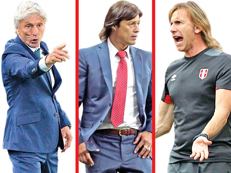 ريكاردو غاريكا و ماتياس الميدا و خوسيه بيكرمان