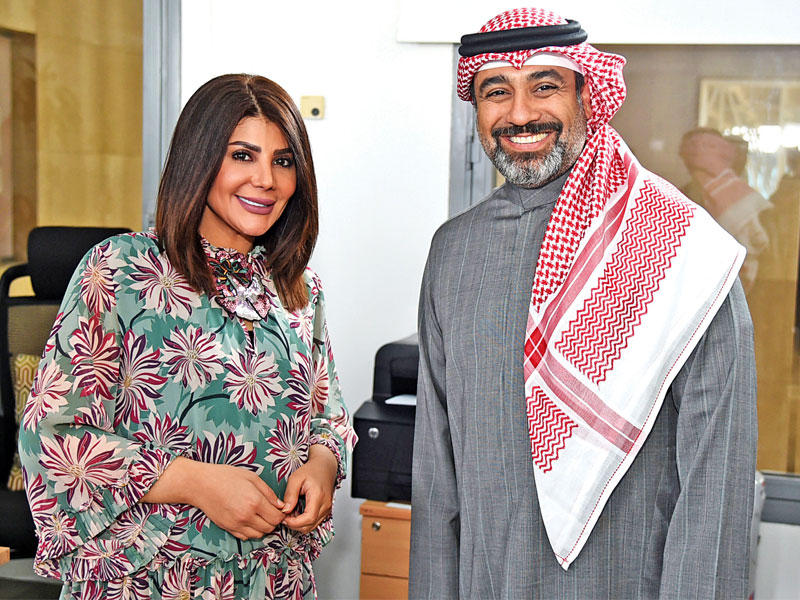 خالد أمين وإلهام الفضالة في «روتين»