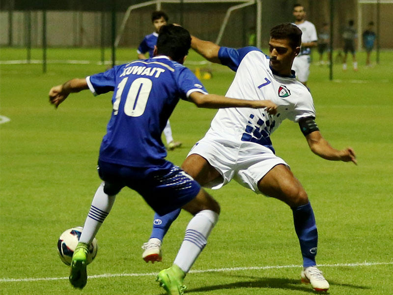 جانب من مبارة الأولمبي والشباب