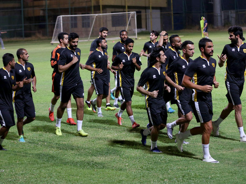 جانب من تدريب القادسية