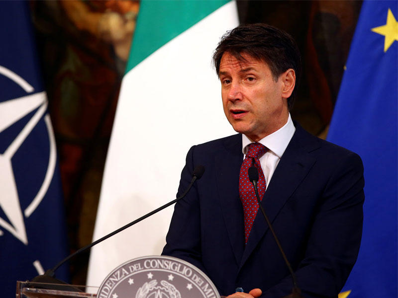 رئيس الوزراء الايطالي جوزيبي كونتي