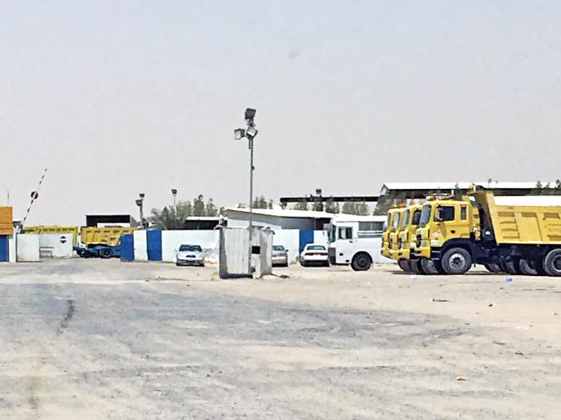 سيارات البلدية خلال الحملة