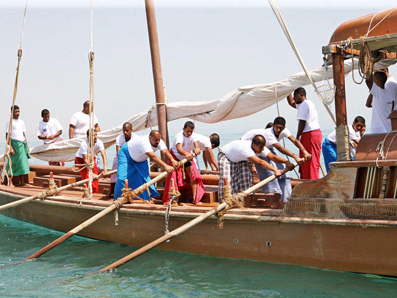 جانب من المشاركين في رحلة الغوص