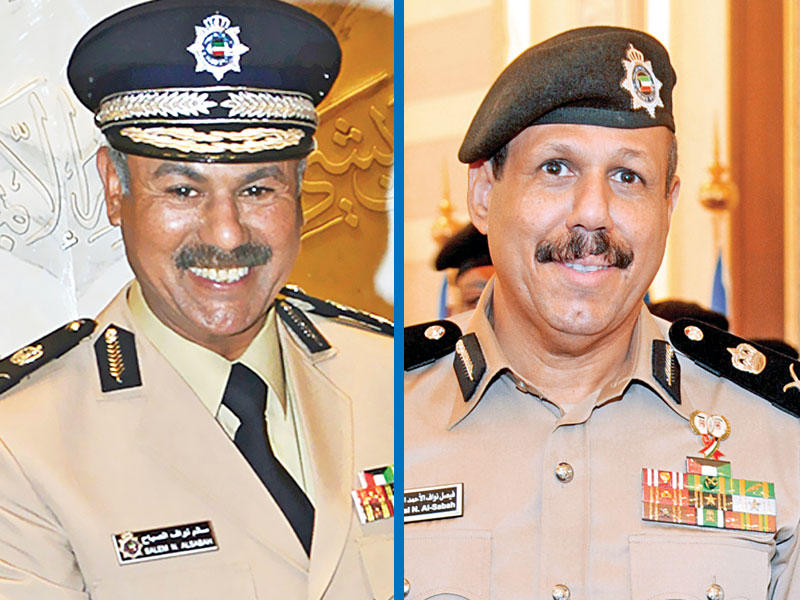 اللواء الشيخ فيصل النواف و فواز المشعان