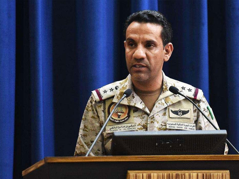 المتحدث باسم قوات تحالف دعم الشرعية في اليمن العقيد تركي المالكي