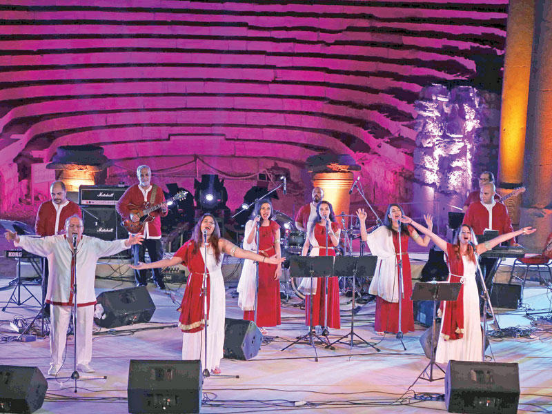 من الدورات السابقة لمهرجان القلعة