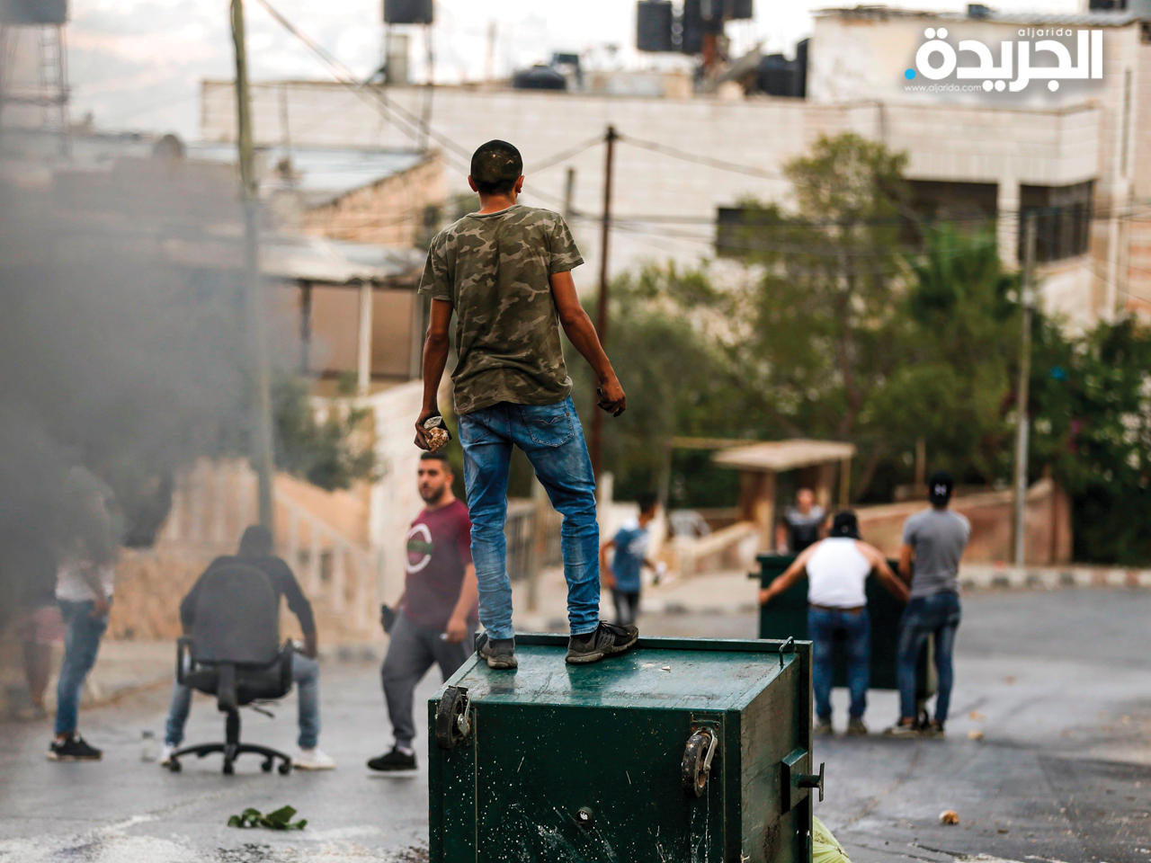 مواجهات بين فلسطينين وقوات الاحتلال في مستوطنة آدم