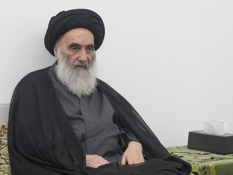المرجع الشيعي السيد علي السيستاني