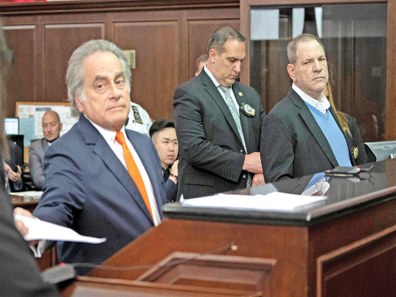 هارفي واينستين في المحكمة