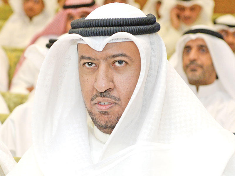 وزير العدل وزير الأوقاف والشؤون الإسلامية فهد العفاسي