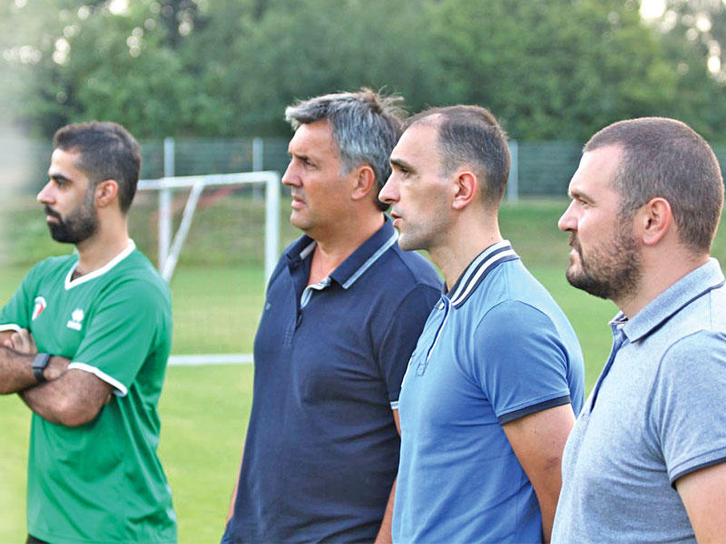 جوزاك يتابع تدريبات المنتخب الأولمبي