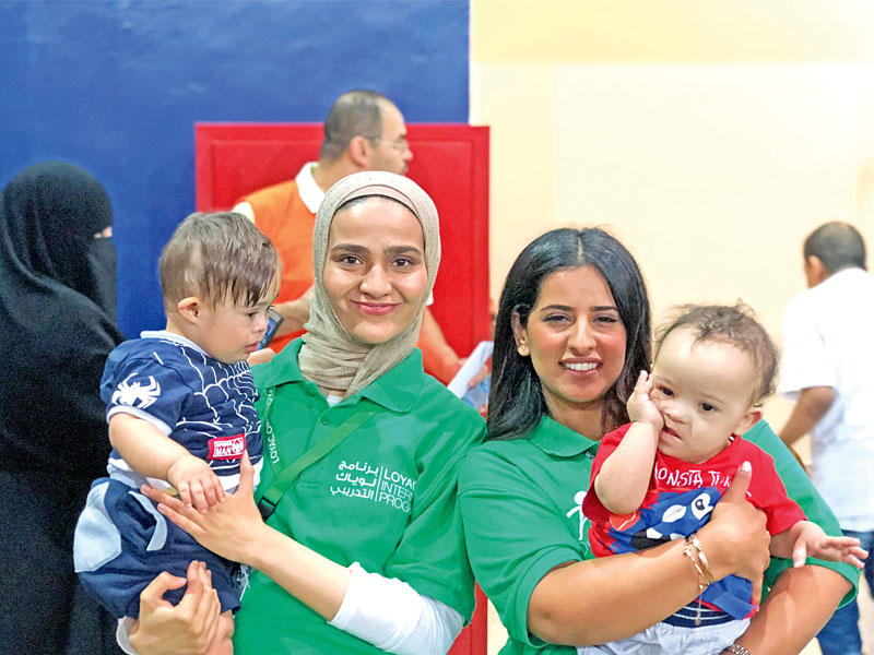 جانب من إحدى مشاركات «لوياك» في العمل المجتمعي