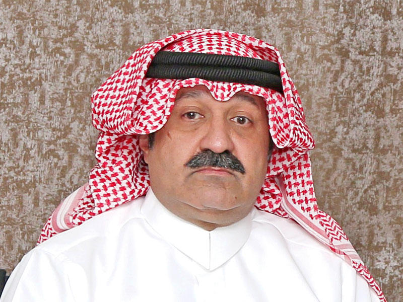 رئيس مجلس إدارة اتحاد الكرة الشيخ أحمد اليوسف