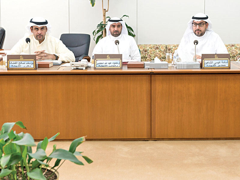 لجنة الشؤون الصحية والاجتماعية والعمل في اجتماع سابق