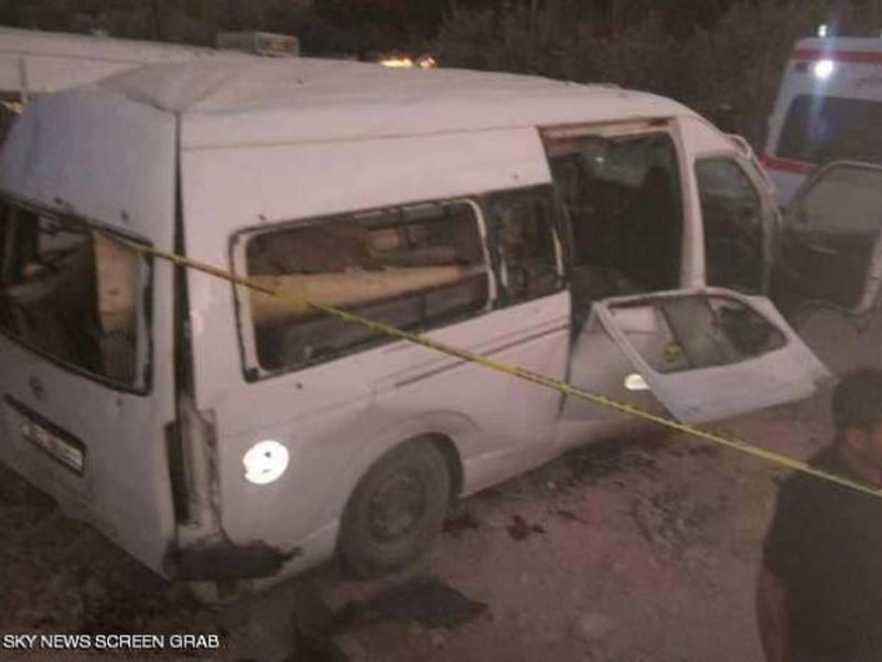 لقطة من الحادث