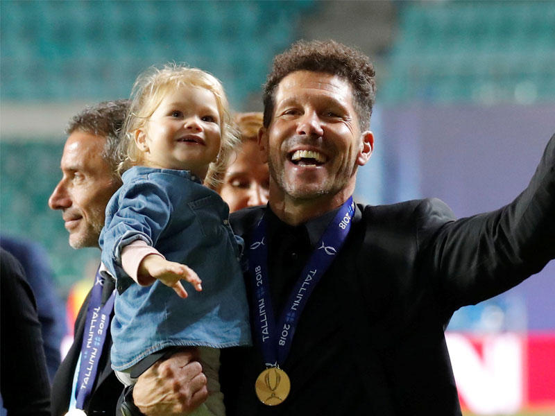 المدير الفني لنادي أتلتيكو مدريد الإسباني، دييغو سيميوني