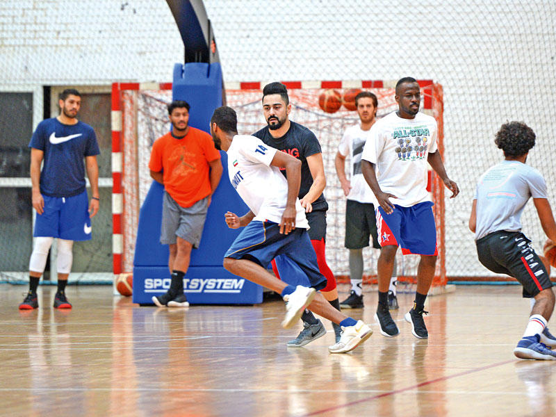 تدريب سابق لمنتخب الكويت لكرة السلةn