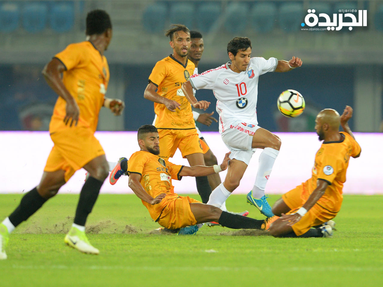 جانب من مباراة السوبر الكويتي في موسم 2017