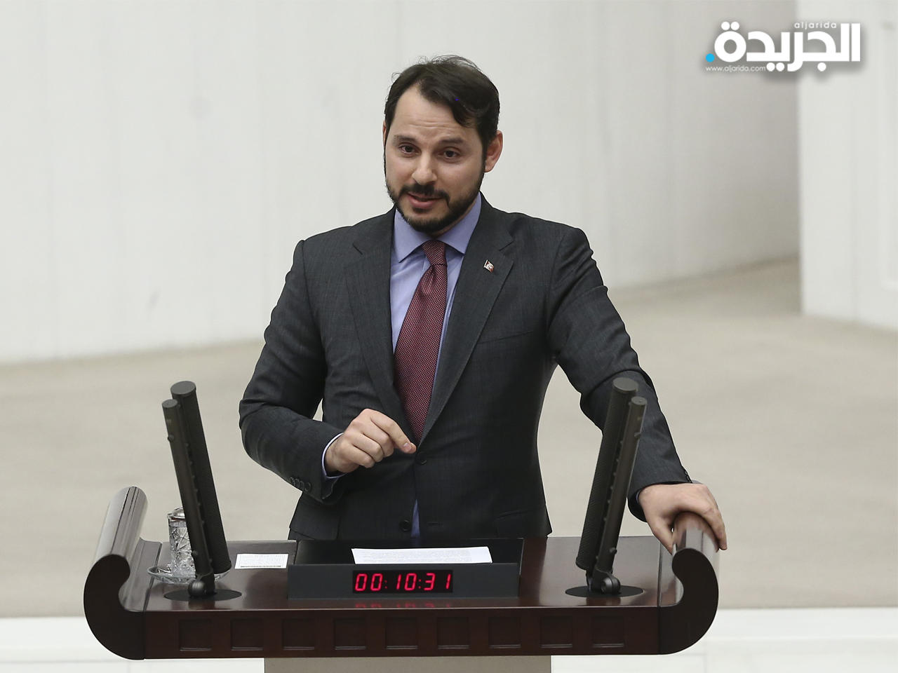 وزير الخزانة والمالية التركي براءت البيرق