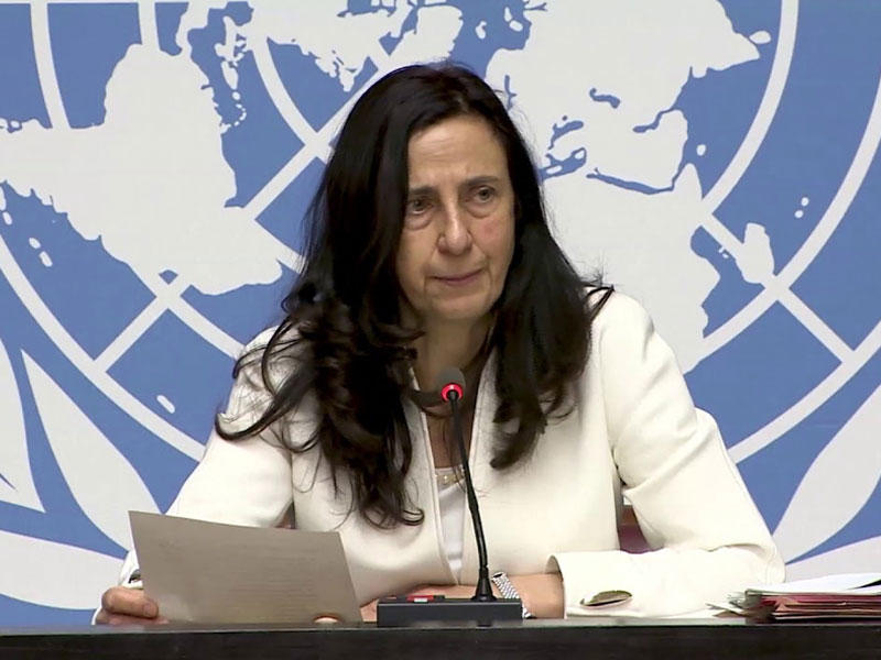 المتحدثة باسم مكتب الأمم المتحدة في جنيف أليساندرا فيلوتشي