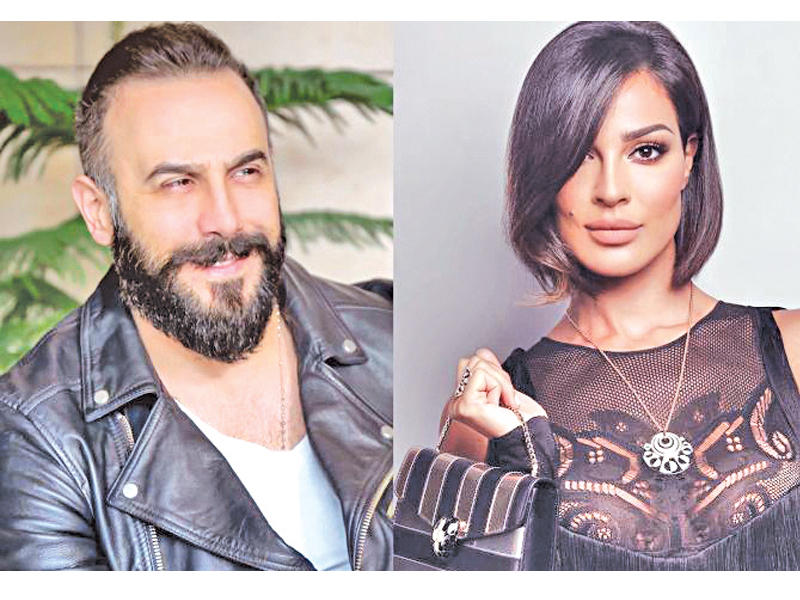 نادين نجيم وقصي خولي