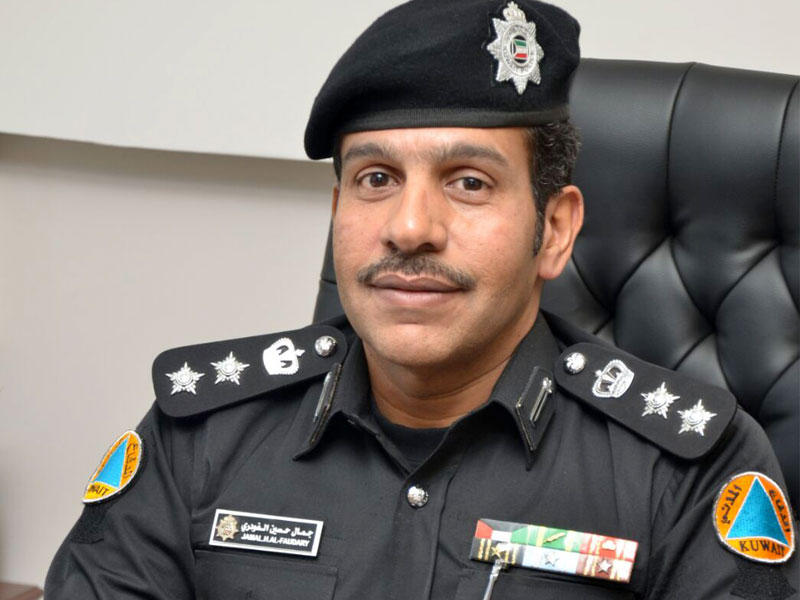 المدير العام للإدارة العامة للدفاع المدني بالإنابة، العقيد جمال الفودري