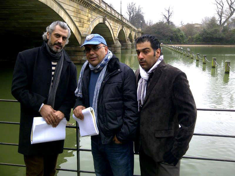 ياسر المصري مع جوهر والمخرج خزوز