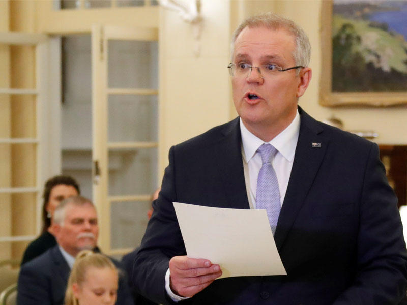 رئيس الوزراء الأسترالي الجديد سكوت موريسون