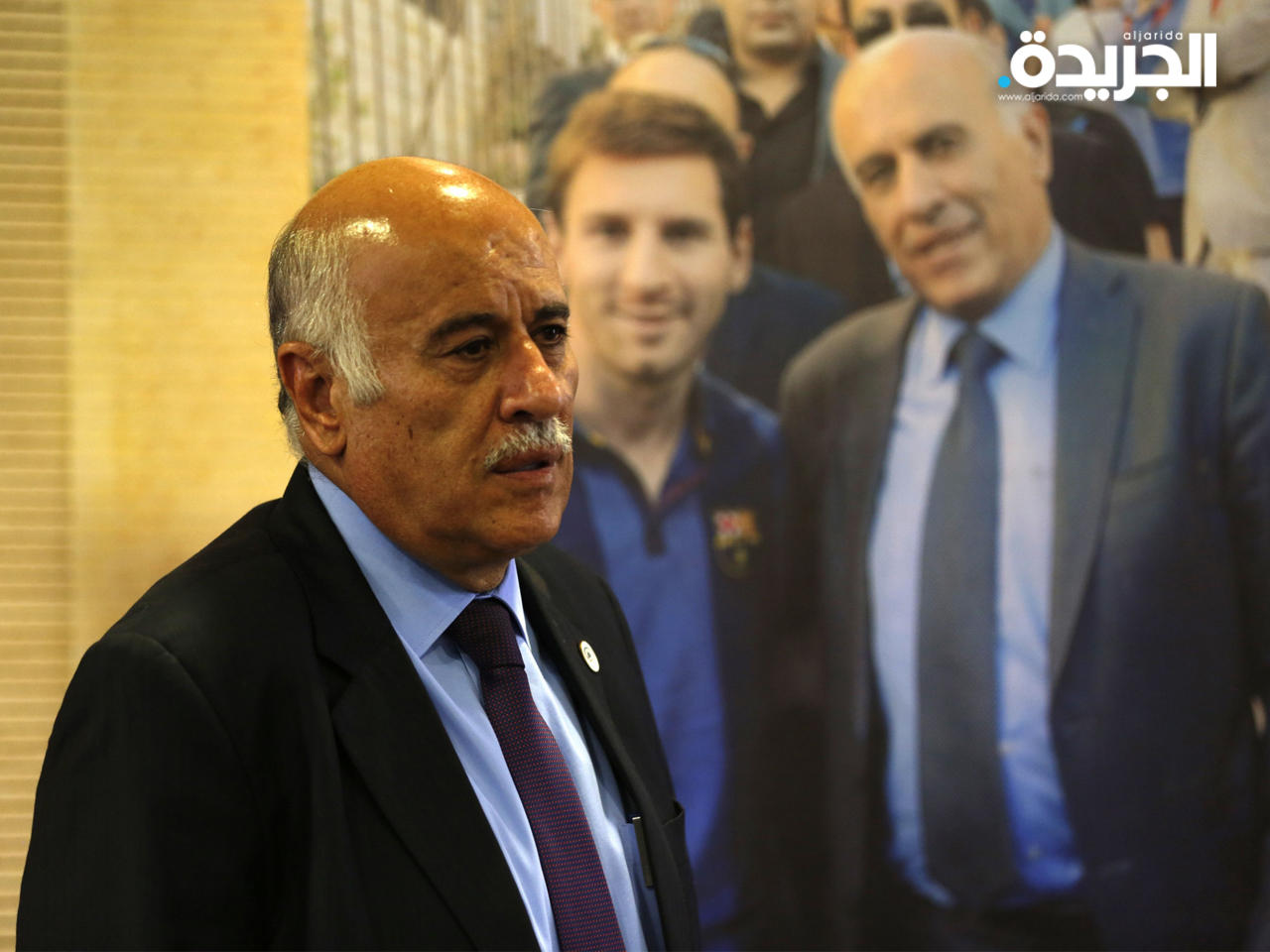 جبريل الرجوب رئيس الاتحاد الفلسطيني