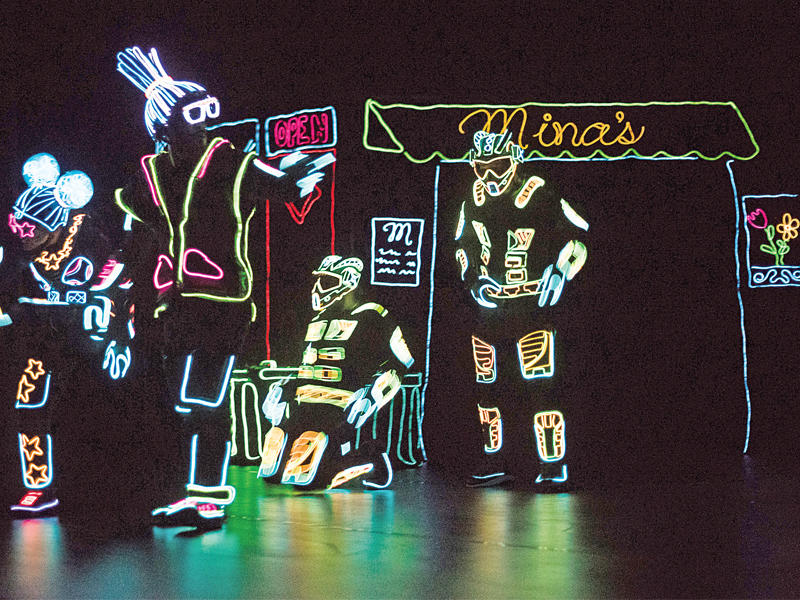 إضاءة مبهرة