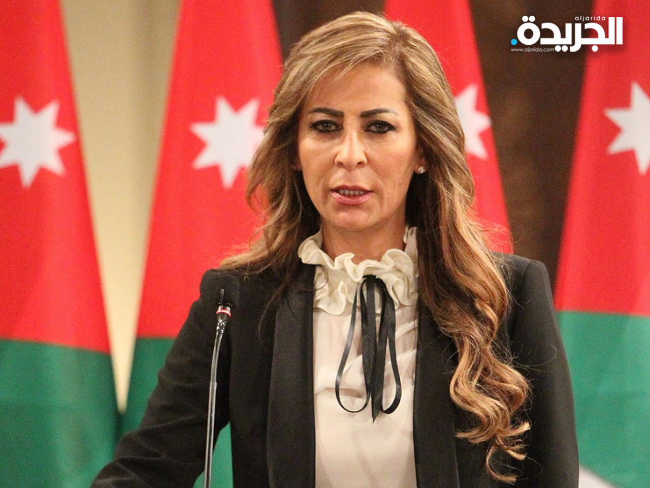 وزيرة الدولة لشؤون الاعلام المتحدثة باسم الحكومة جمانة غنيمات