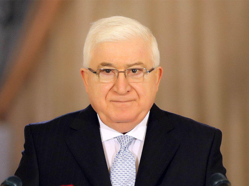 الرئيس العراقي فؤاد معصوم 