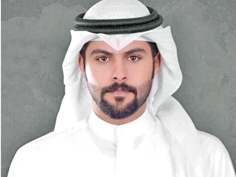 رئيس لجنة المستجدين في الاتحاد العام لطلبة الهيئة العامة للتعليم التطبيقي والتدريب عبدالله الهزاع