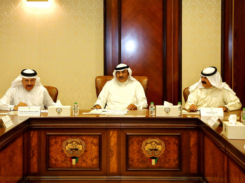 الخالد خلال لقائه الزياني بحضور خالد الجارالله