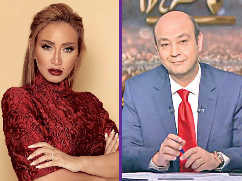 عمرو أديب - ريهام سعيد