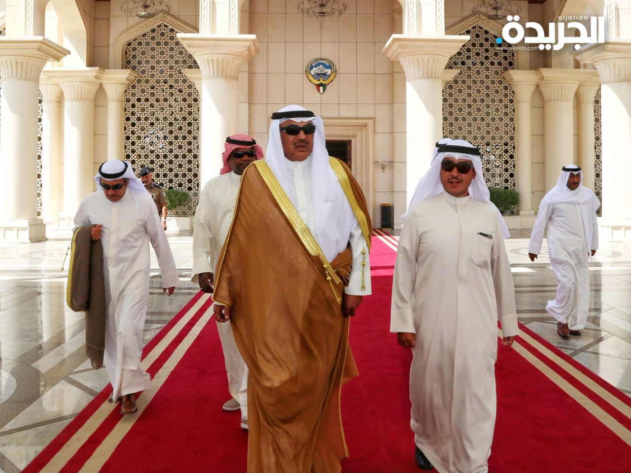 صباح الخالد لدى مغادرته واشنطن 