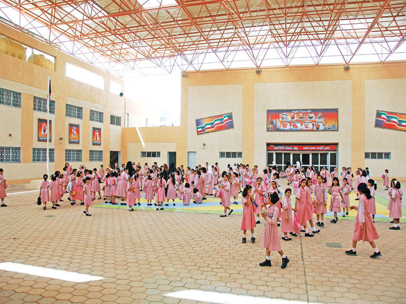 صورة أرشيفية لبداية العام الدراسي الماضي