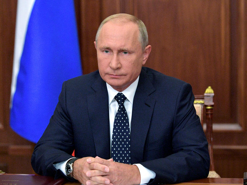 الرئيس الروسي فلاديمير بوتين