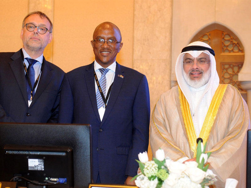 الصرعاوي خلال مشاركته في اجتماع لجنة «الإنتوساي»n