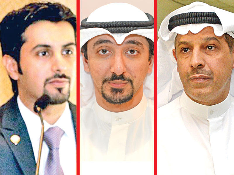 حمود فليطح  , صقر الملا , صالح القحطاني