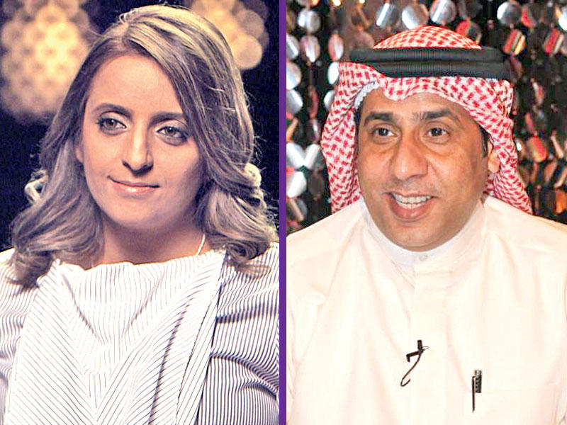 باسم عبدالأمير و هبة مشاري حمادة