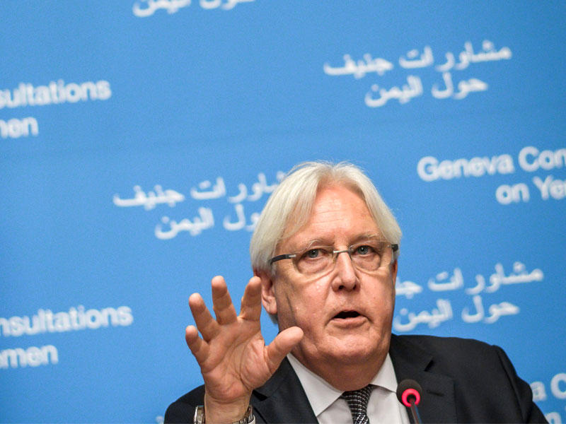 مبعوث الأمم المتحدة الخاص لليمن مارتن غرايفيث 