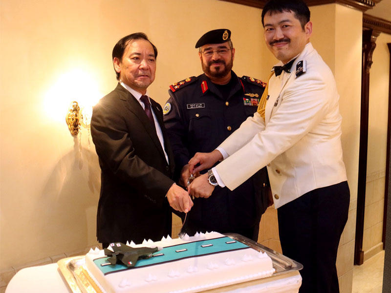 قطع كيك الاحتفال