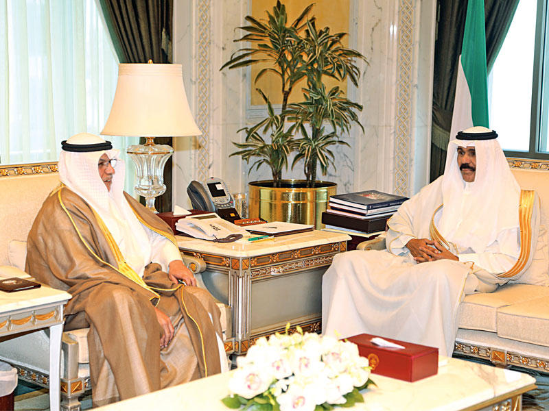 نائب الأمير مستقبلاً الجراح