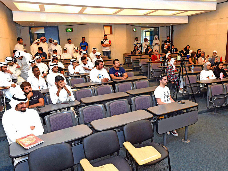  جانب من الحضور 