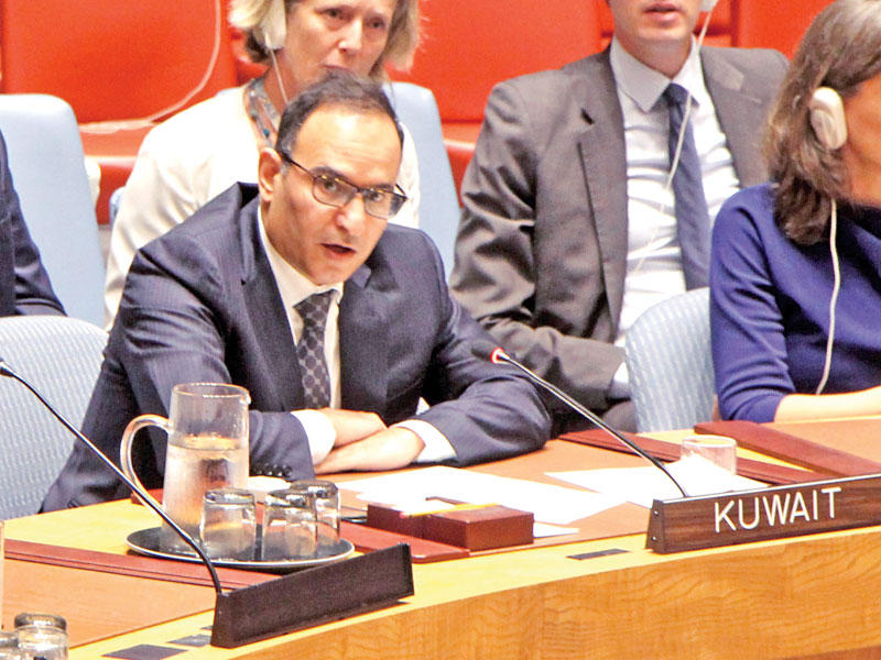  العتيبي يلقي كلمته في مجلس الأمن